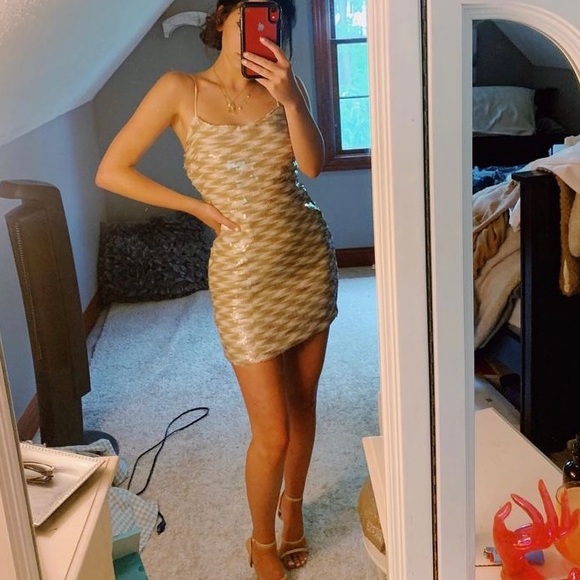 Revolve Sequence Dress - Picture 3 of 3